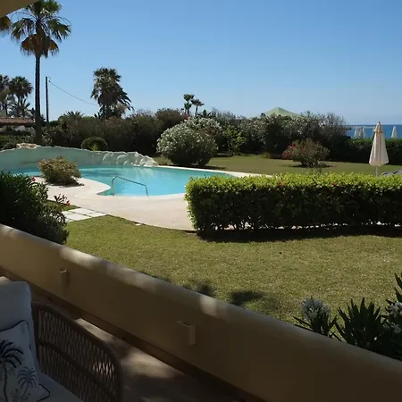 Apartment Beachfront Complex Neptuno Iii , Sea Views, Pool And Garden,elviria Marbella